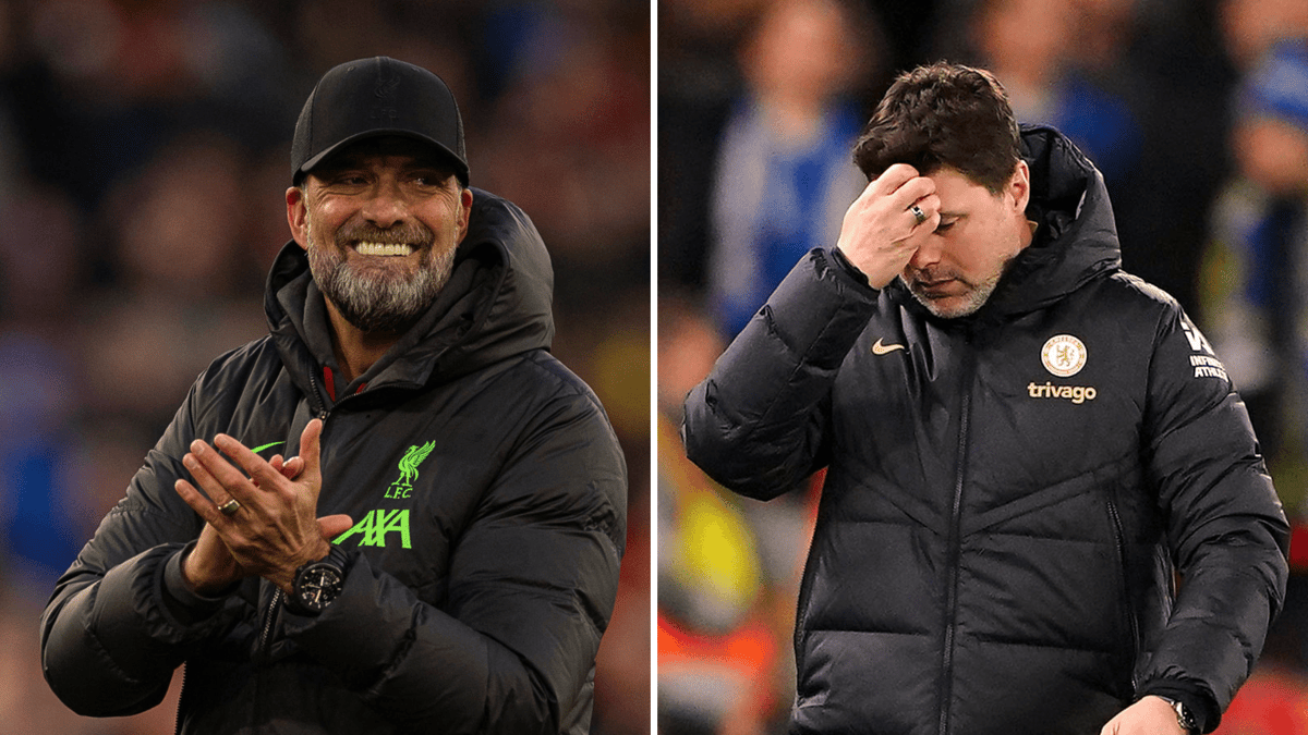 Jurgen Klopp, Mauricio Pochettino, Liverpool, Chelsea, 2023/24