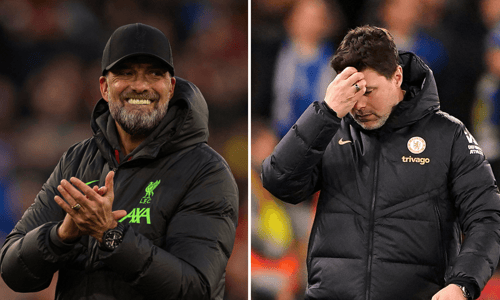 Jurgen Klopp, Mauricio Pochettino, Liverpool, Chelsea, 2023/24