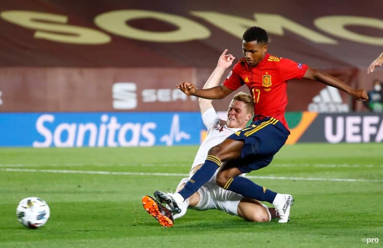 How could Spain line up without players from Super League clubs?