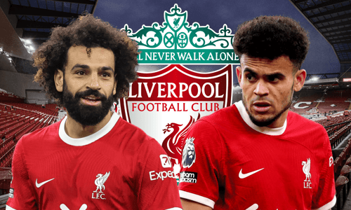 Mohamed Salah, Luis Diaz, Liverpool, 2023/24