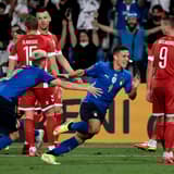 Giacomo Raspadori, Italy v Lithuania, World Cup qualifier, 2021