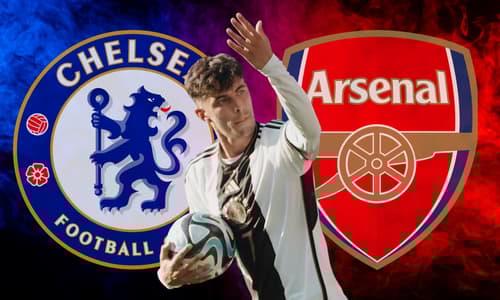 Chelsea's Kai Havertz is linked with Arsenal