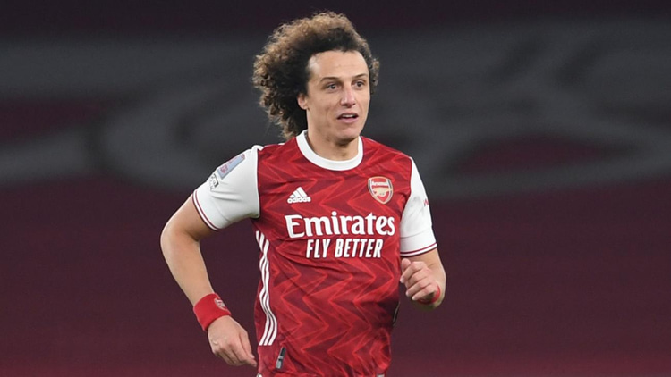 David Luiz stapte na zijn transfer naar Chelsea in de zomer van 2019 over naar Arsenal.