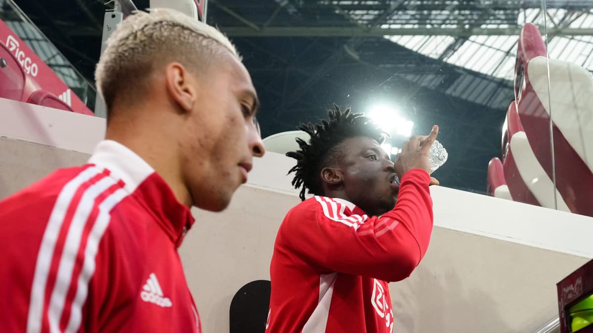Antony and Mohammed Kudus at Ajax.