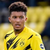 Jadon Sancho playing for Dortmund as links to Man Utd continue