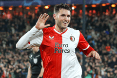 Santiago Gimenez, spits van Feyenoord