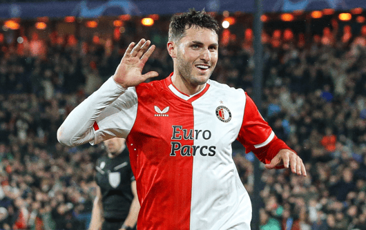 Santiago Gimenez, spits van Feyenoord