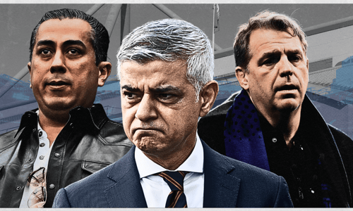 Sadiq Khan, Todd Boehly, Behdad Eghbali, Chelsea