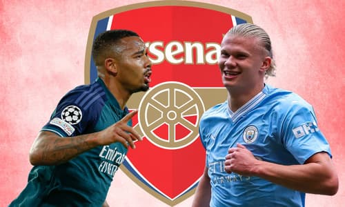 Gabriel Jesus, Erling Haaland, Arsenal