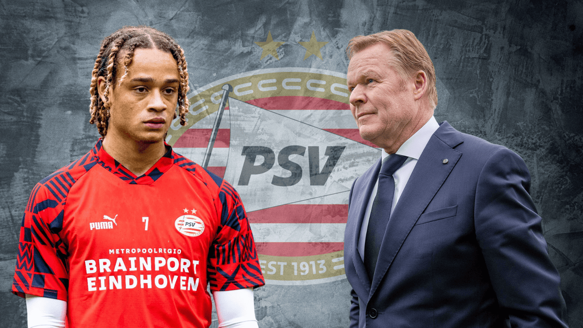 Xavi Simons, Ronald Koeman, PSV