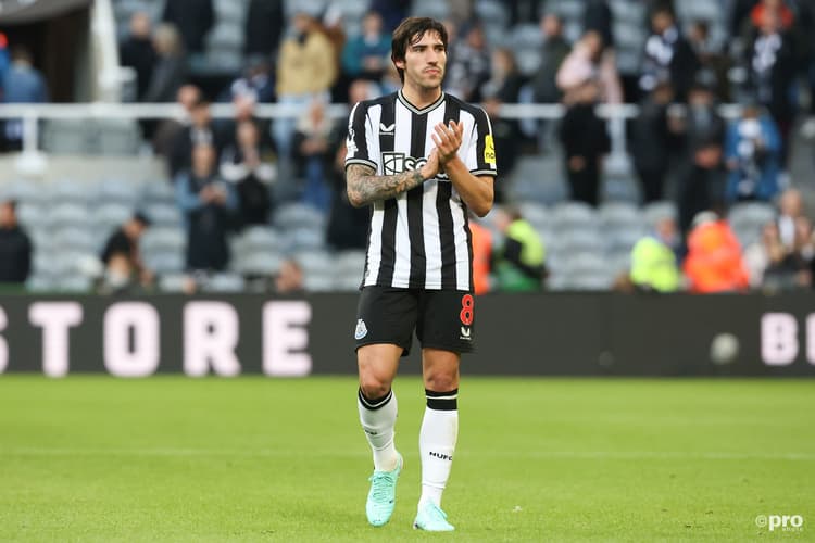Sandro Tonali is out until next season following a ban