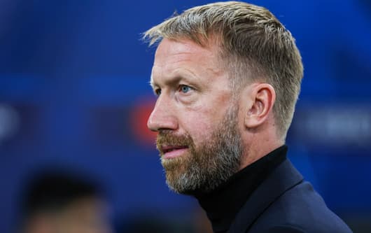 Graham Potter managing Chelsea