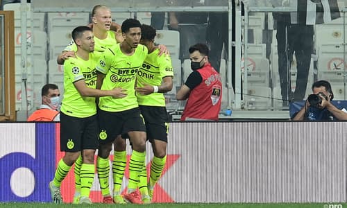 Jude Bellingham, Besiktas v Dortmund, 2021-22
