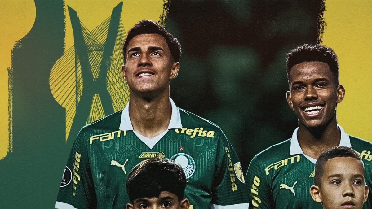 Vitor Reis, Estevao Willian, Palmeiras