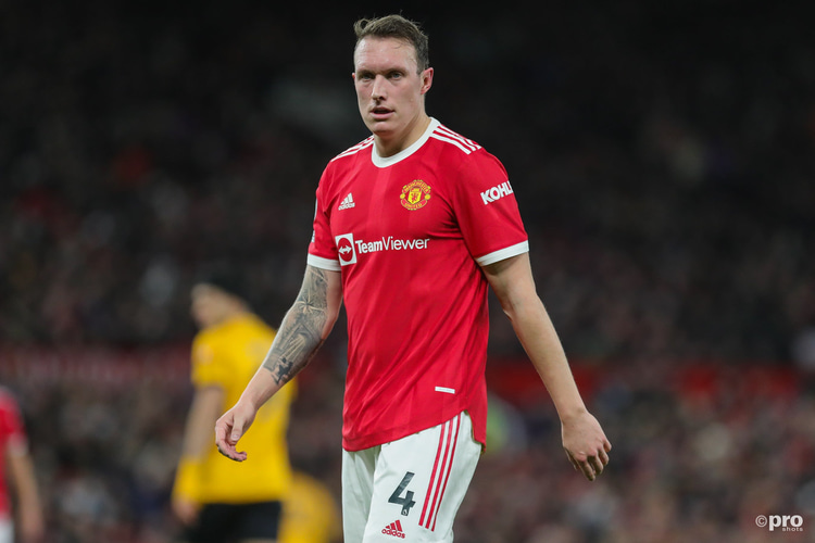 Phil Jones played four times in the 2021/22 Premier League season