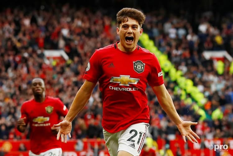Daniel James moved to Man Utd from Swansea in 2019