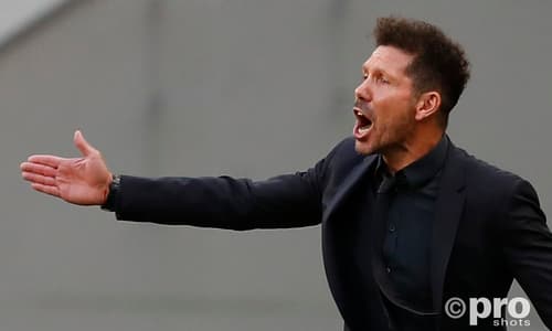Atletico Madrid head coach Diego Simeone