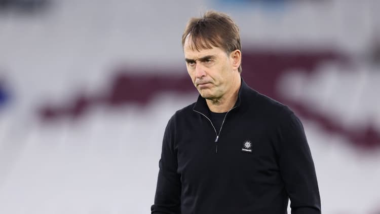 Julen Lopetegui werd eerder dit seizoen ontslagen bij West Ham United.