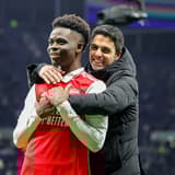 Bukayo Saka, Mikel Arteta, Arsenal, 2022/23