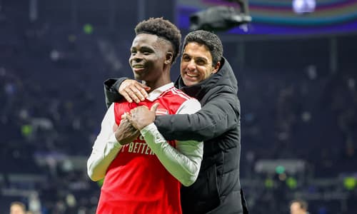 Bukayo Saka, Mikel Arteta, Arsenal, 2022/23