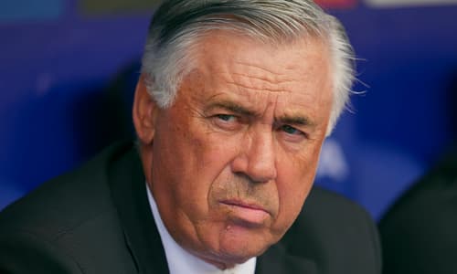 Real Madrid head coach Carlo Ancelotti