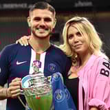 Mauro Icardi and Wanda Icardi