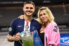 Mauro Icardi and Wanda Icardi