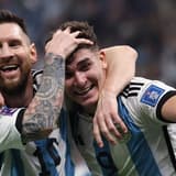 Lionel Messi, Julian Alvarez, World Cup 2022