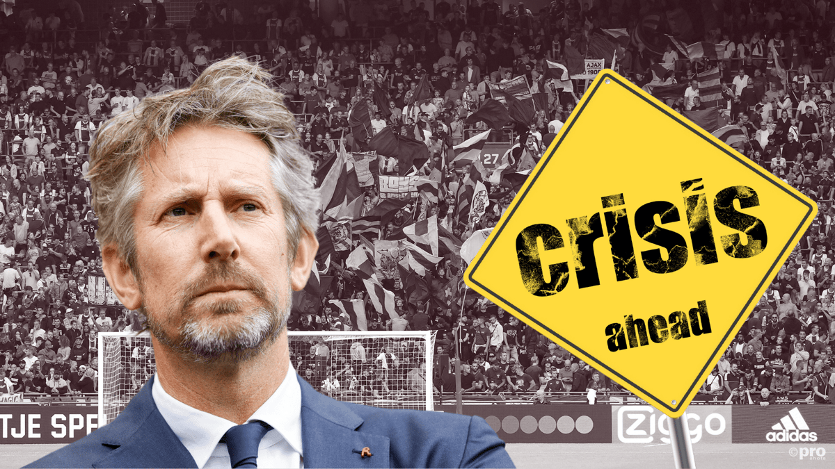 Ajax, Edwin van der Sar, Crisis