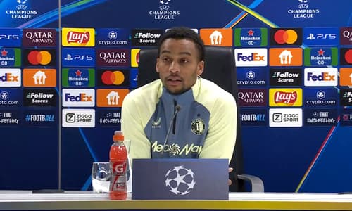 Quinten Timber, Feyenoord, Persconferentie