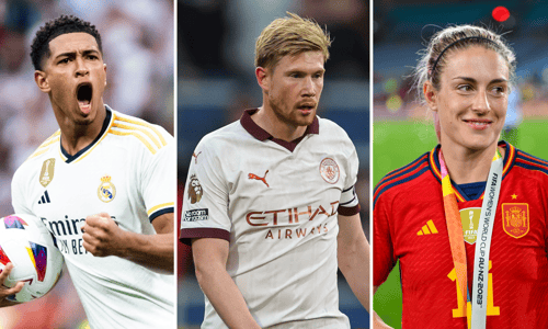 Jude Bellingham, Kevin de Bruyne, Alexia Putellas