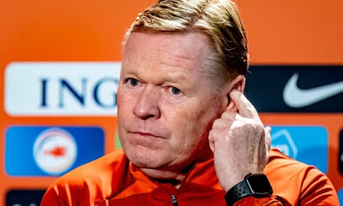 Ronald Koeman, bondscoach Nederlands elftal