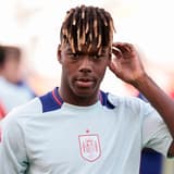 Nico Williams on Spain duty at Euro 2024