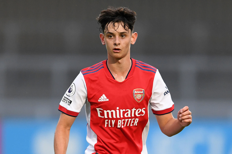 Charlie Patino is growing through the ranks at Arsenal