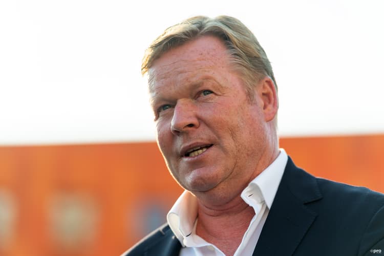 Ronald Koeman werd landskampioen als trainer van Ajax.