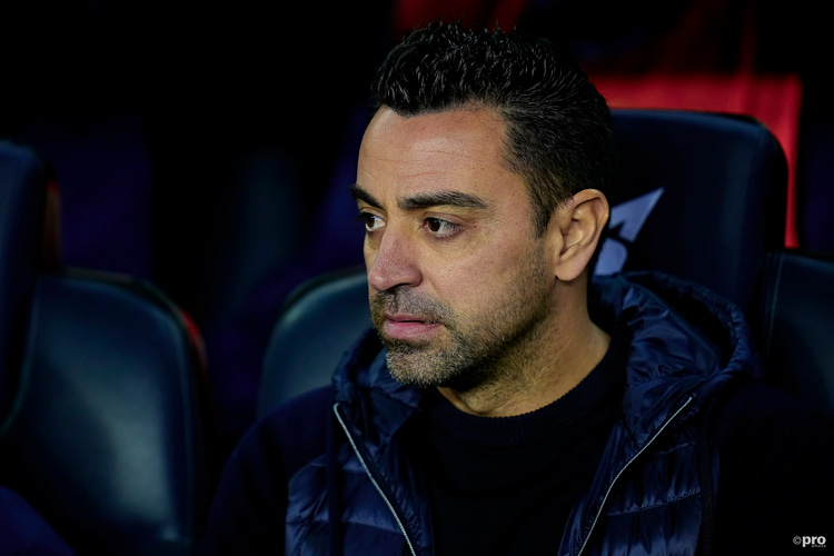 Barcelona head coach Xavi