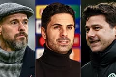 Erik ten Hag, Mikel Arteta, Mauricio Pochettino