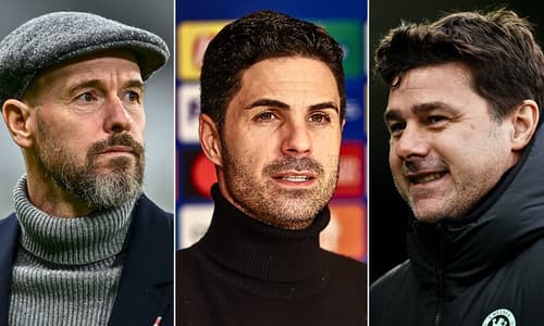 Erik ten Hag, Mikel Arteta, Mauricio Pochettino