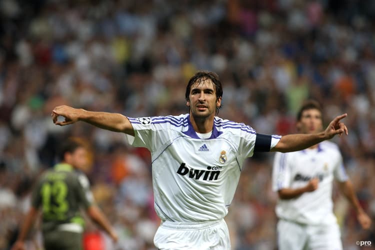 Raul would be a popular choice among the Real Madrid support.