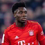 Bayern Munich left-back Alphonso Davies.