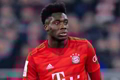 Bayern Munich left-back Alphonso Davies.