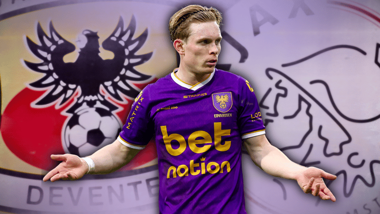 Oliver Edvardsen wordt de nieuwe linksbuiten van Ajax.