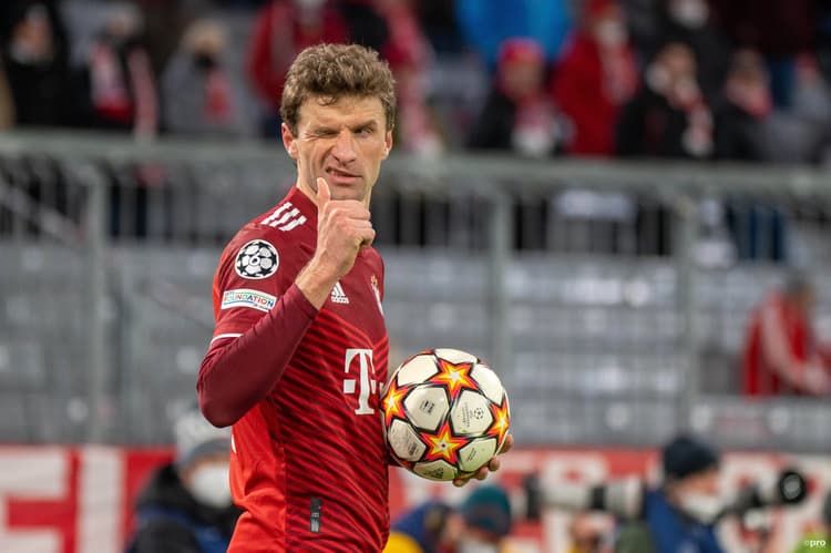 Thomas Muller is third in Bayern's all-time top scorer list