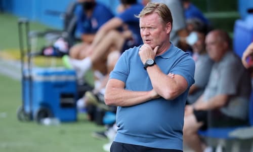 Ronald Koeman, Barcelona manager, 2021-22