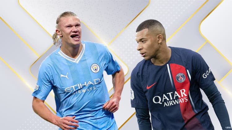 Real Madrid are refusing to print shirts with the names of Erling Haaland or Kylian Mbappe.