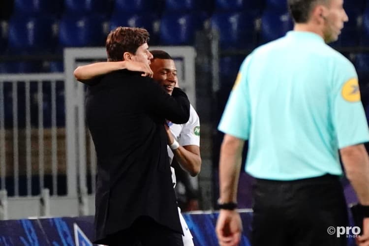 The image that suggests Mbappe could be set to commit his future to PSG