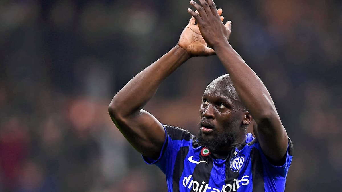 Inter Milan's Chelsea loanee Romelu Lukaku
