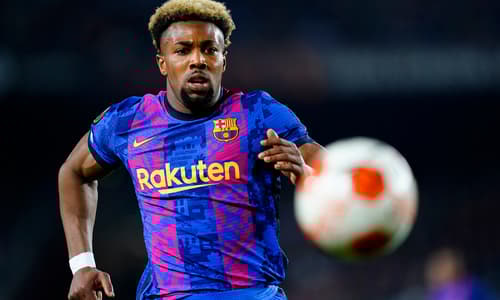 Adama Traore, Barcelona, 2021/22