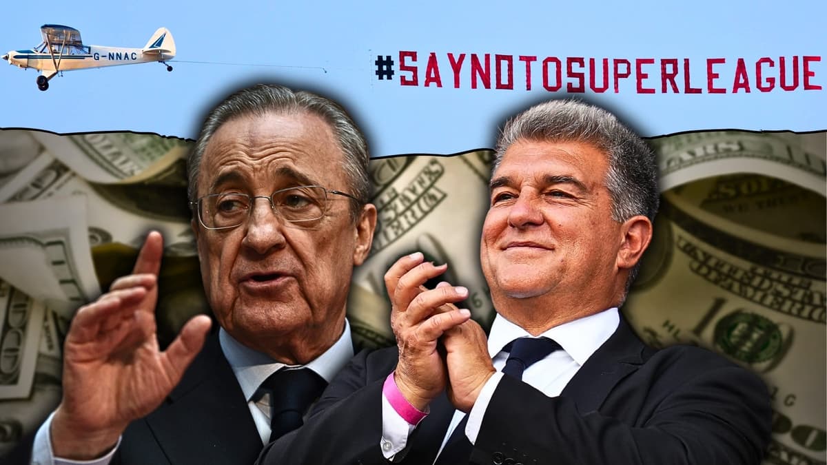 Florentino Perez, Joan Laporta, European Super League