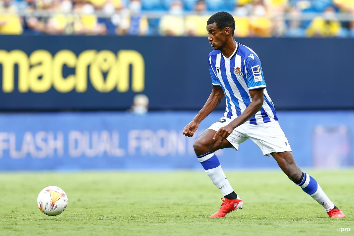 Real Sociedad striker Alexander Isak
